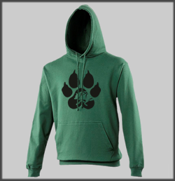 Sled Dog Spirit Paw Hoody